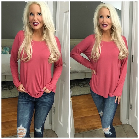 💕 LAST 1! Gorgeous Rose Strappy Tunic! - Picture 2 of 3